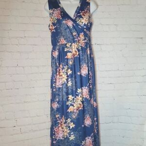 Women's Cross Front Floral Dress Small‎